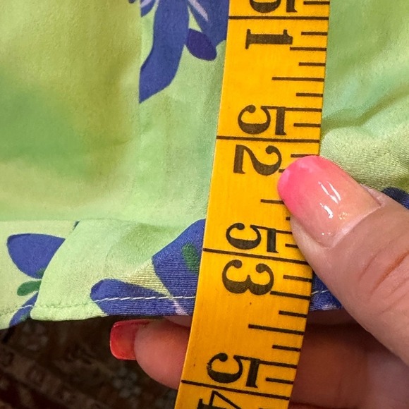 Likely NWT SZ O Karrica Green and Blue Floral  midi/ maxi Dress‎ - Picture 13 of 16